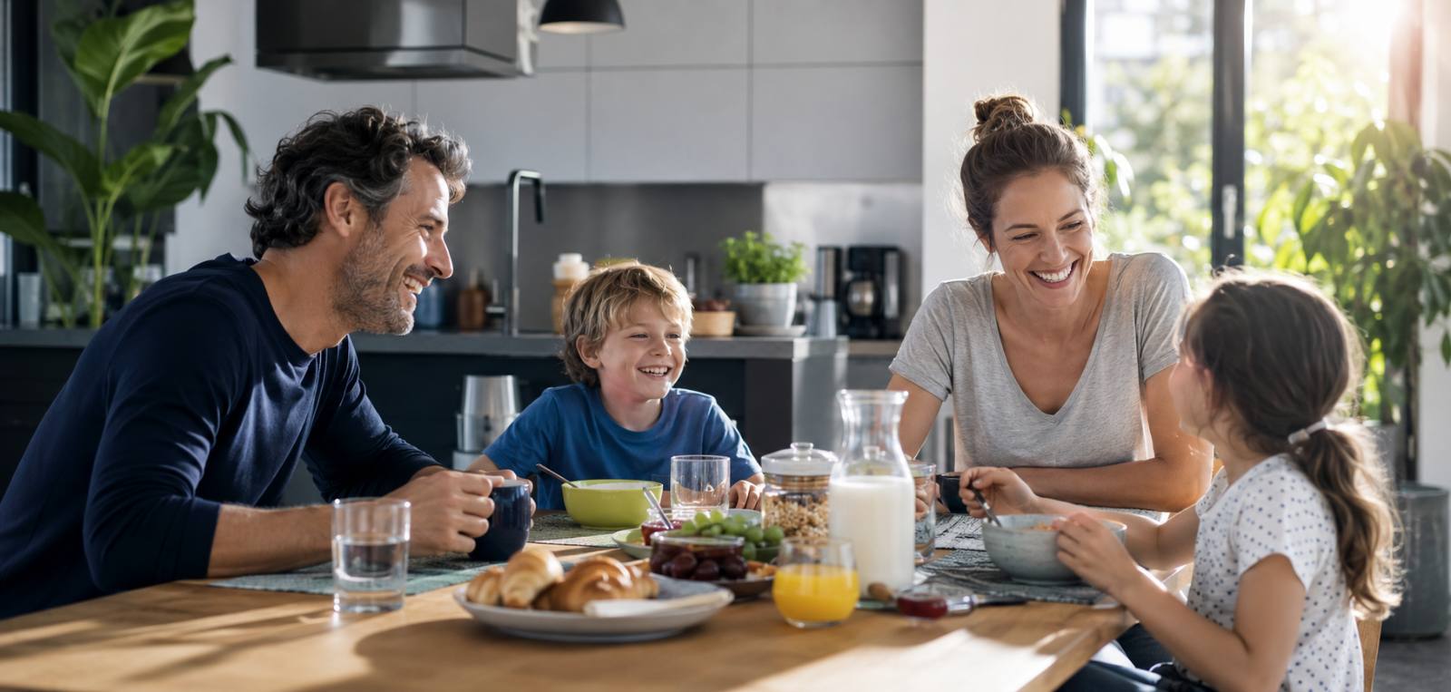 Foto: Familie / Alltag ohne Sorgen